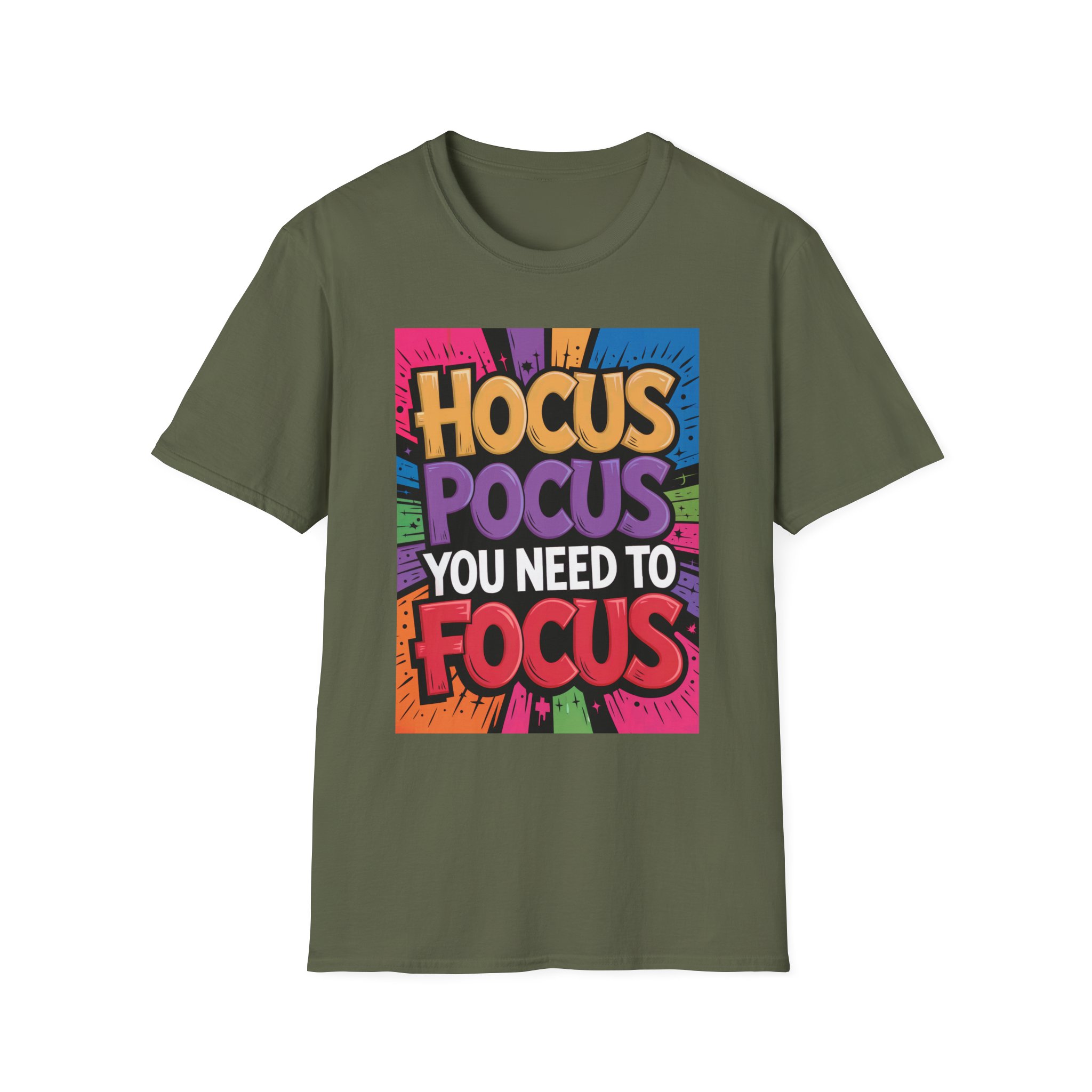 Halloween Themed T-Shirt, Fun Quote Tee, Hocus Pocus Shirt, Casual Wear, Unisex Gift, Spooky Season Apparel - Image 19