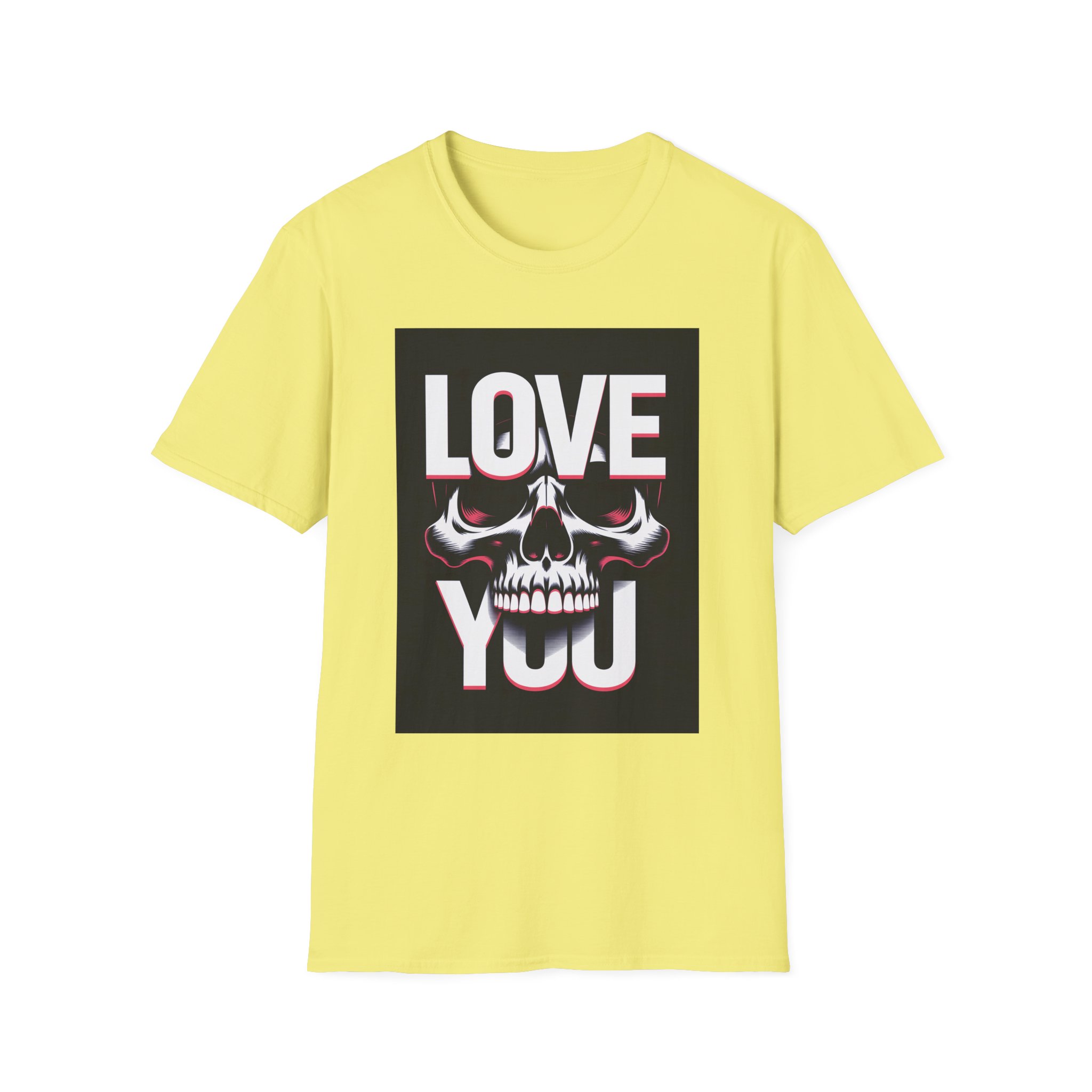 Skull Love Graphic Tee, Unisex Skull T-Shirt, Casual Wear, Gothic Fashion, Unique Gift for Him/Her - Image 26