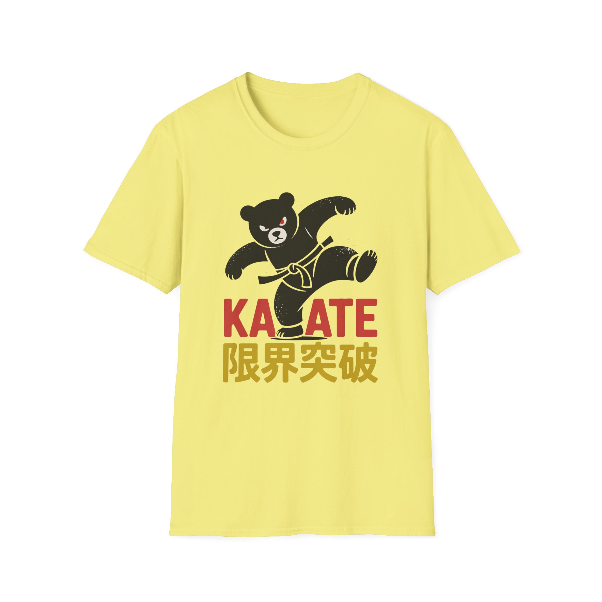 Karate Bear Unisex T-Shirt, Softstyle Tee for Animal Lovers, Birthday Gift, Martial Arts Fan Gear, Casual Wear, Fun Graphic Shirt - Image 13