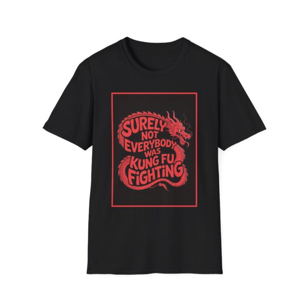 Kung Fu Fighting Unisex T-Shirt, Funny Tee, Gift for Martial Arts Fans, Casual Wear, Pop Culture Apparel