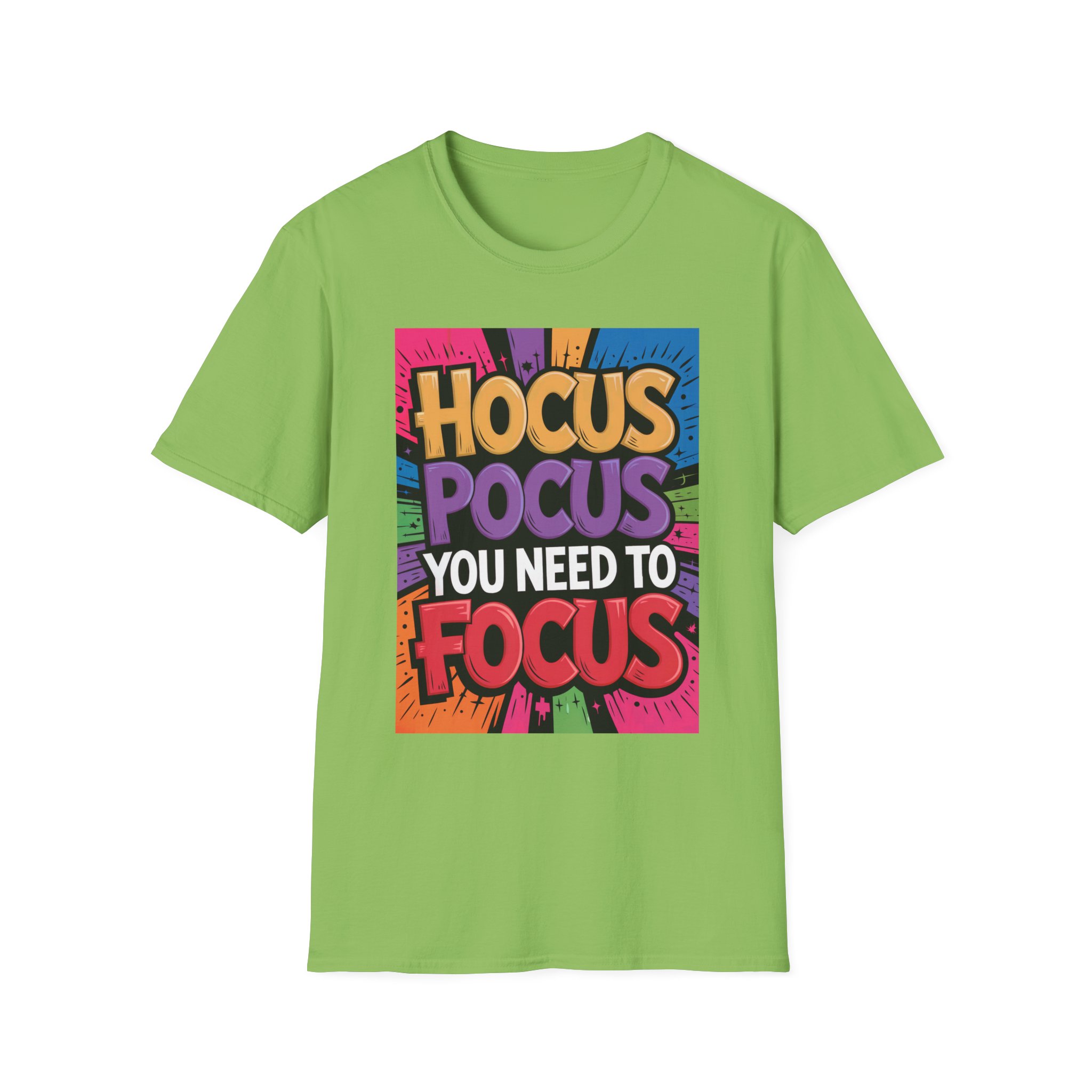 Halloween Themed T-Shirt, Fun Quote Tee, Hocus Pocus Shirt, Casual Wear, Unisex Gift, Spooky Season Apparel - Image 22