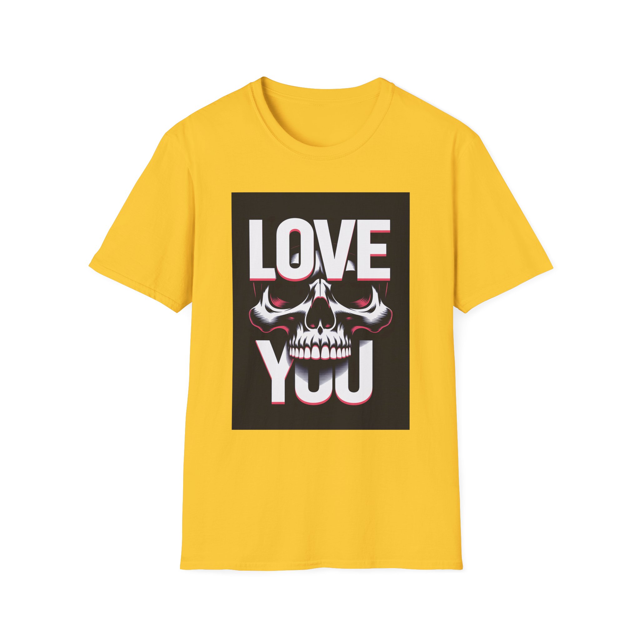 Skull Love Graphic Tee, Unisex Skull T-Shirt, Casual Wear, Gothic Fashion, Unique Gift for Him/Her - Image 31