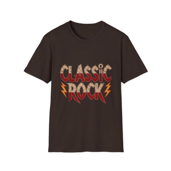 Classic Rock Unisex Softstyle T-Shirt, Music Gift, Retro Shirt, Gift for Music Lovers, Band Tee, Rock and Roll Apparel