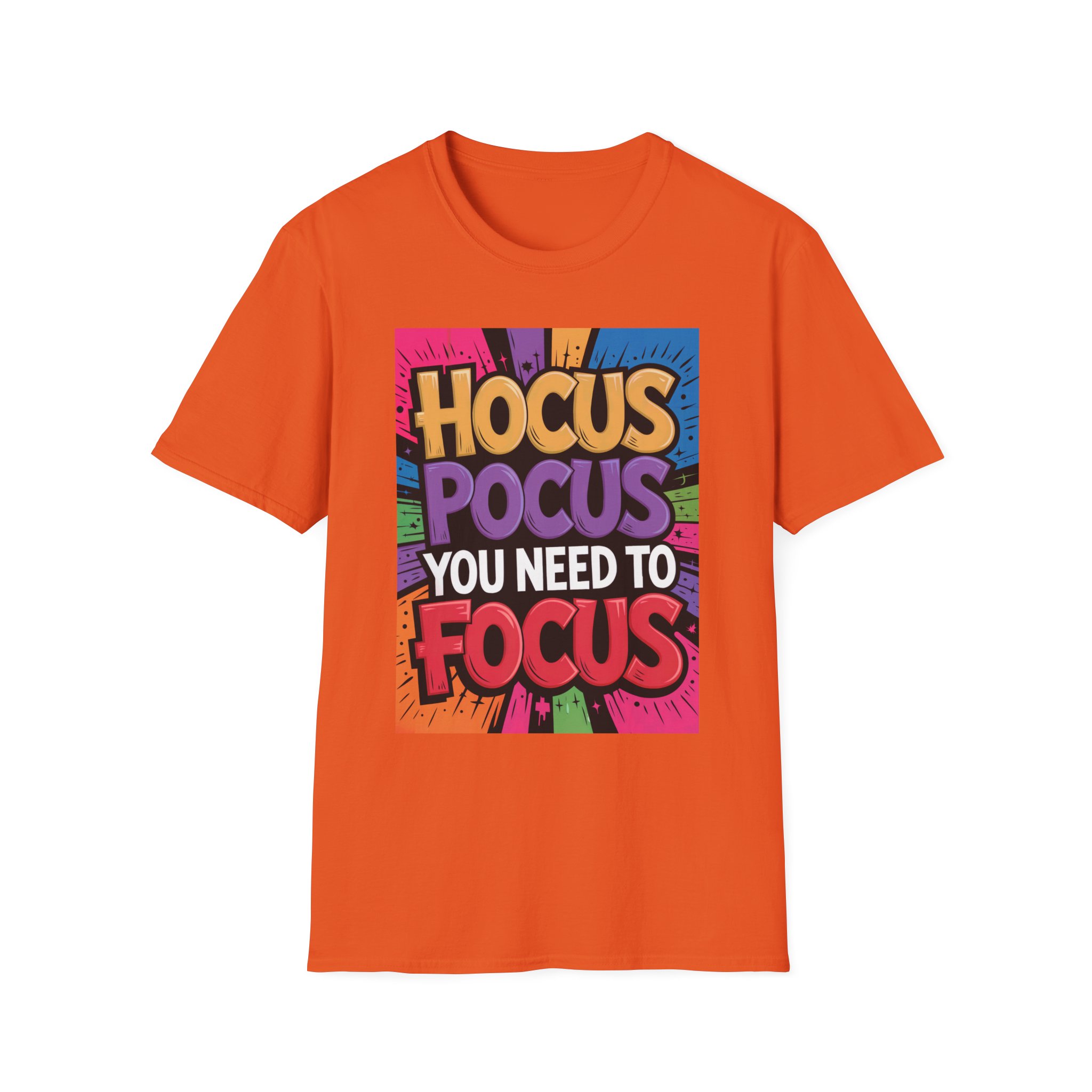 Halloween Themed T-Shirt, Fun Quote Tee, Hocus Pocus Shirt, Casual Wear, Unisex Gift, Spooky Season Apparel - Image 13