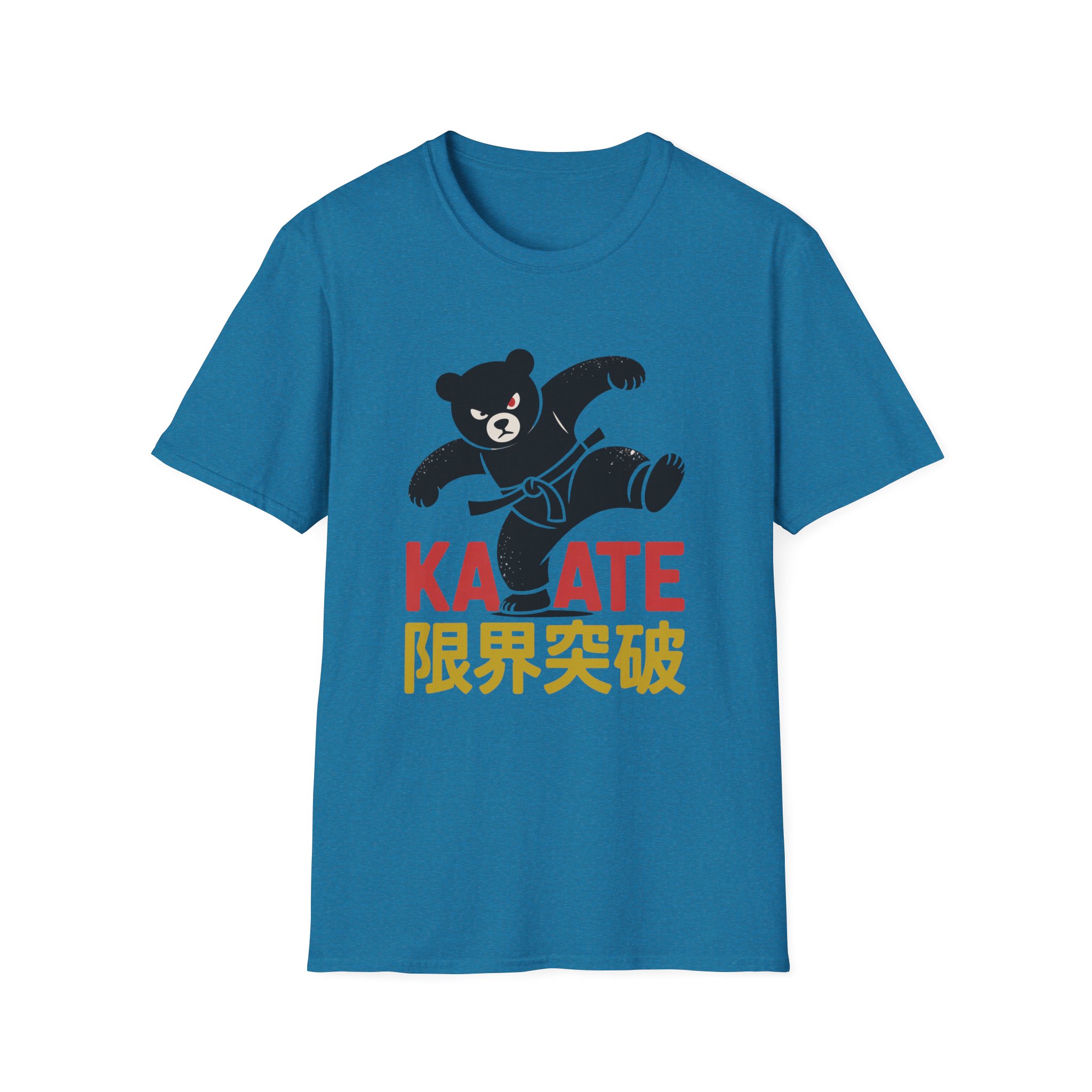 Karate Bear Unisex T-Shirt, Softstyle Tee for Animal Lovers, Birthday Gift, Martial Arts Fan Gear, Casual Wear, Fun Graphic Shirt - Image 40