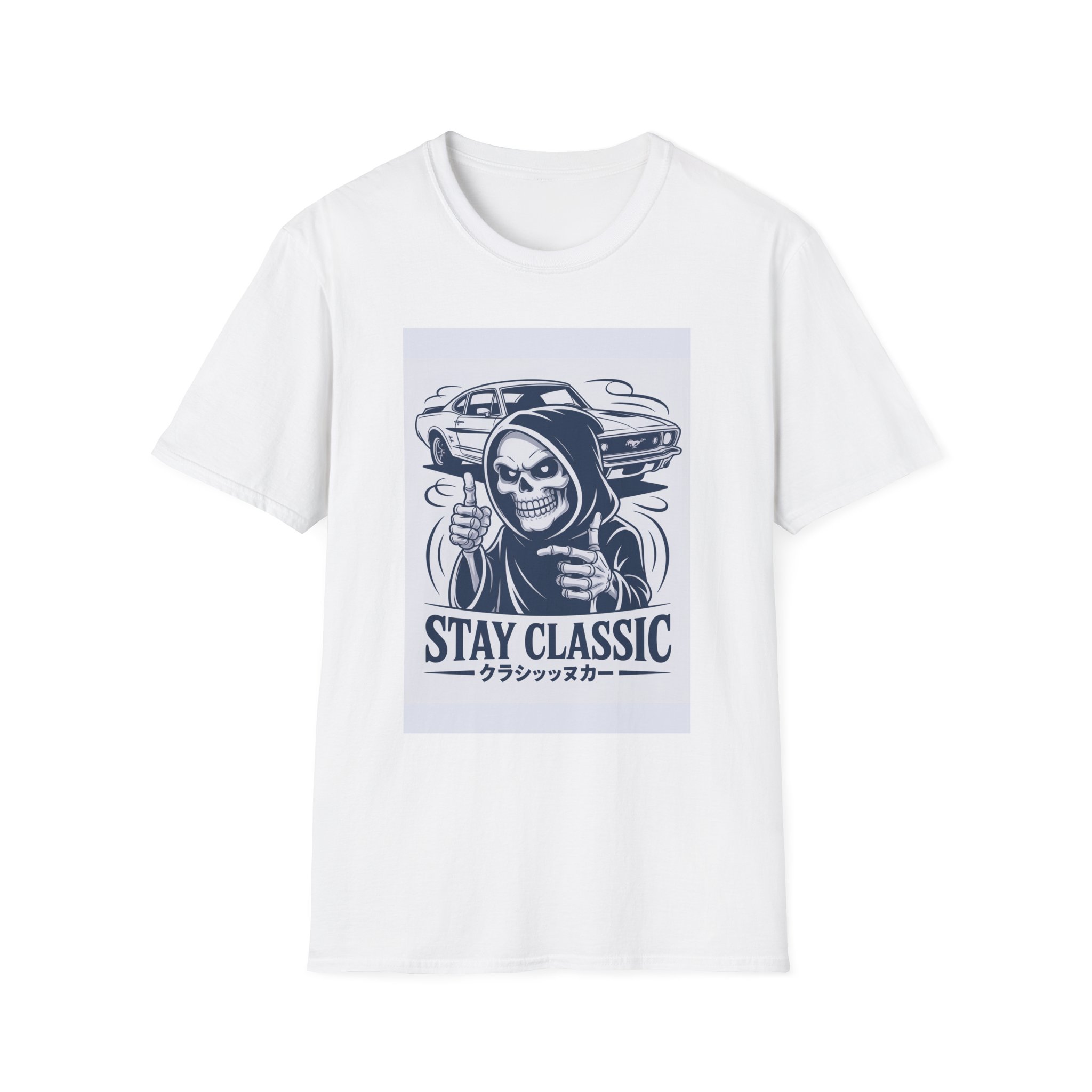 Unisex Classic Car Graphic Tee, Stay Classic T-Shirt, Vintage Car Lover Gift, Cool Streetwear, Perfect for Car Shows - Image 4