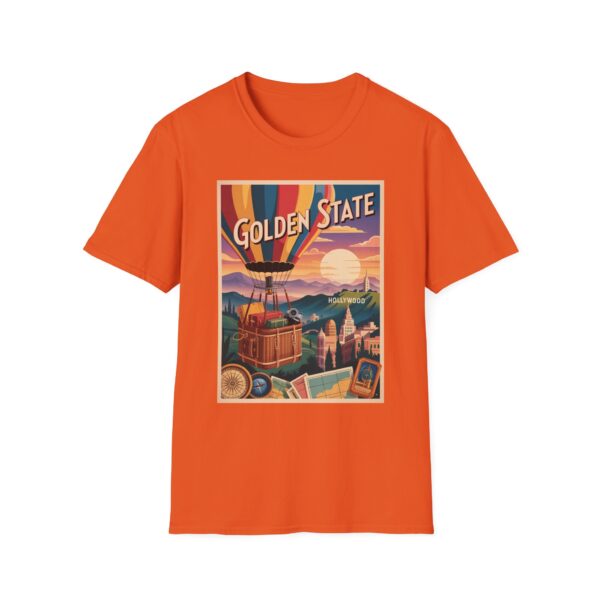 Golden State Vintage T-Shirt, California Souvenir Tee, Travel Apparel, Summer Wardrobe, Gift for Explorers, Unisex Graphic Shirt