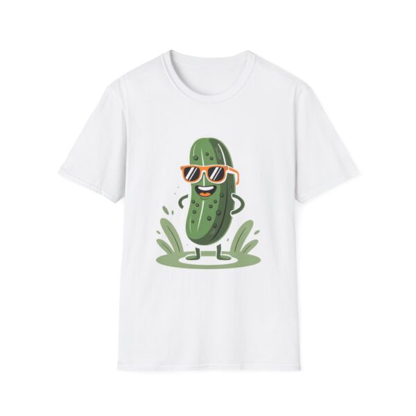 Cool Cucumber Unisex T-Shirt, Funny Tee, Summer Vibes, Gift for Friends, Casual Apparel, Cute Pickle Design