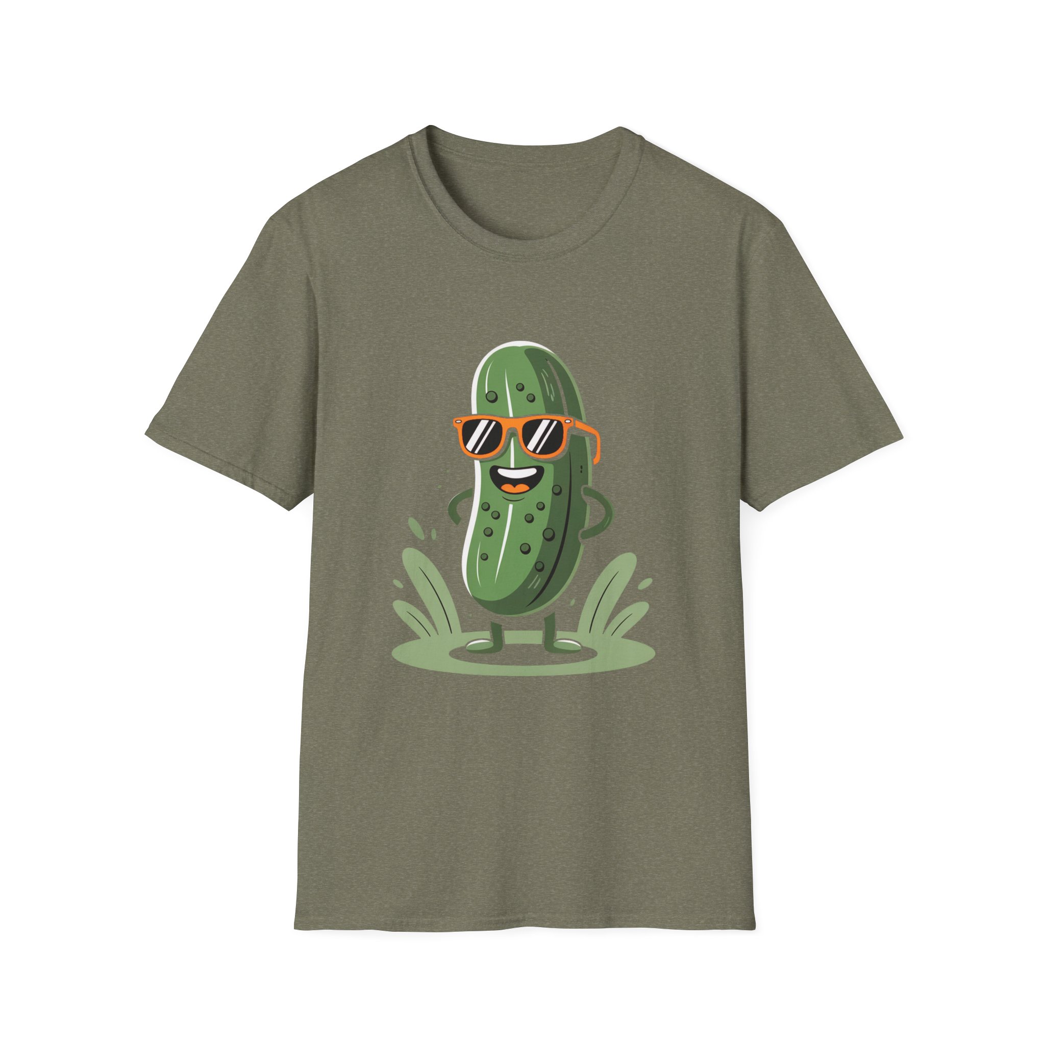Cool Cucumber Unisex T-Shirt, Funny Tee, Summer Vibes, Gift for Friends, Casual Apparel, Cute Pickle Design - Image 19
