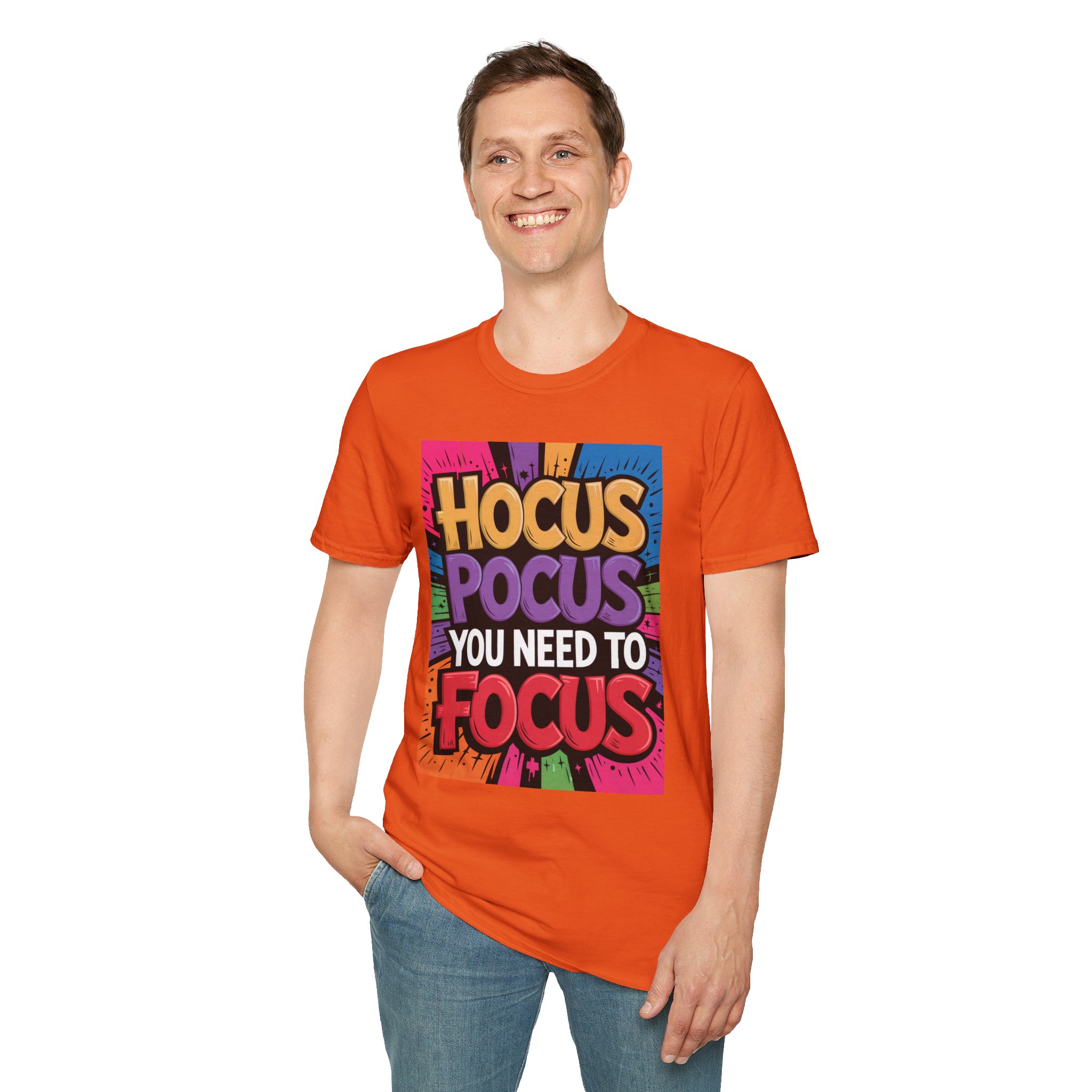 Halloween Themed T-Shirt, Fun Quote Tee, Hocus Pocus Shirt, Casual Wear, Unisex Gift, Spooky Season Apparel - Image 15