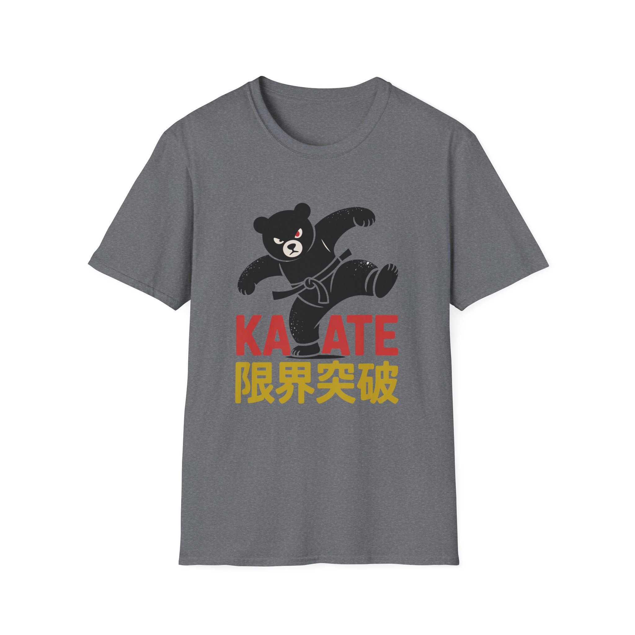 Karate Bear Unisex T-Shirt, Softstyle Tee for Animal Lovers, Birthday Gift, Martial Arts Fan Gear, Casual Wear, Fun Graphic Shirt - Image 25