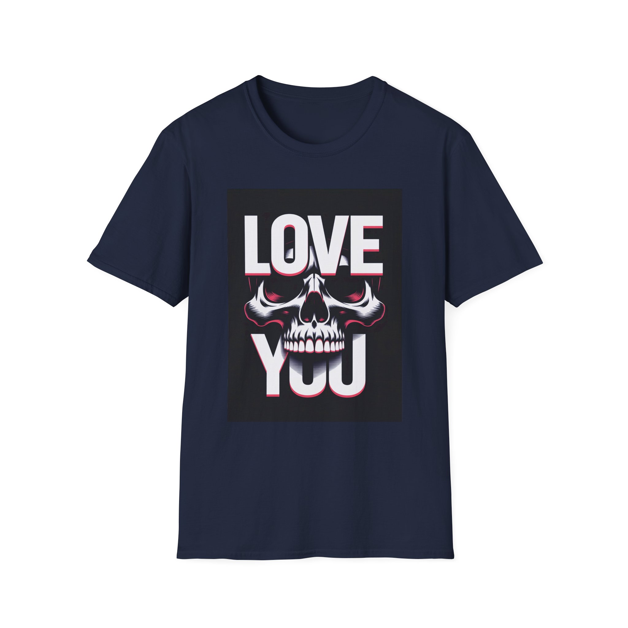 Skull Love Graphic Tee, Unisex Skull T-Shirt, Casual Wear, Gothic Fashion, Unique Gift for Him/Her - Image 71