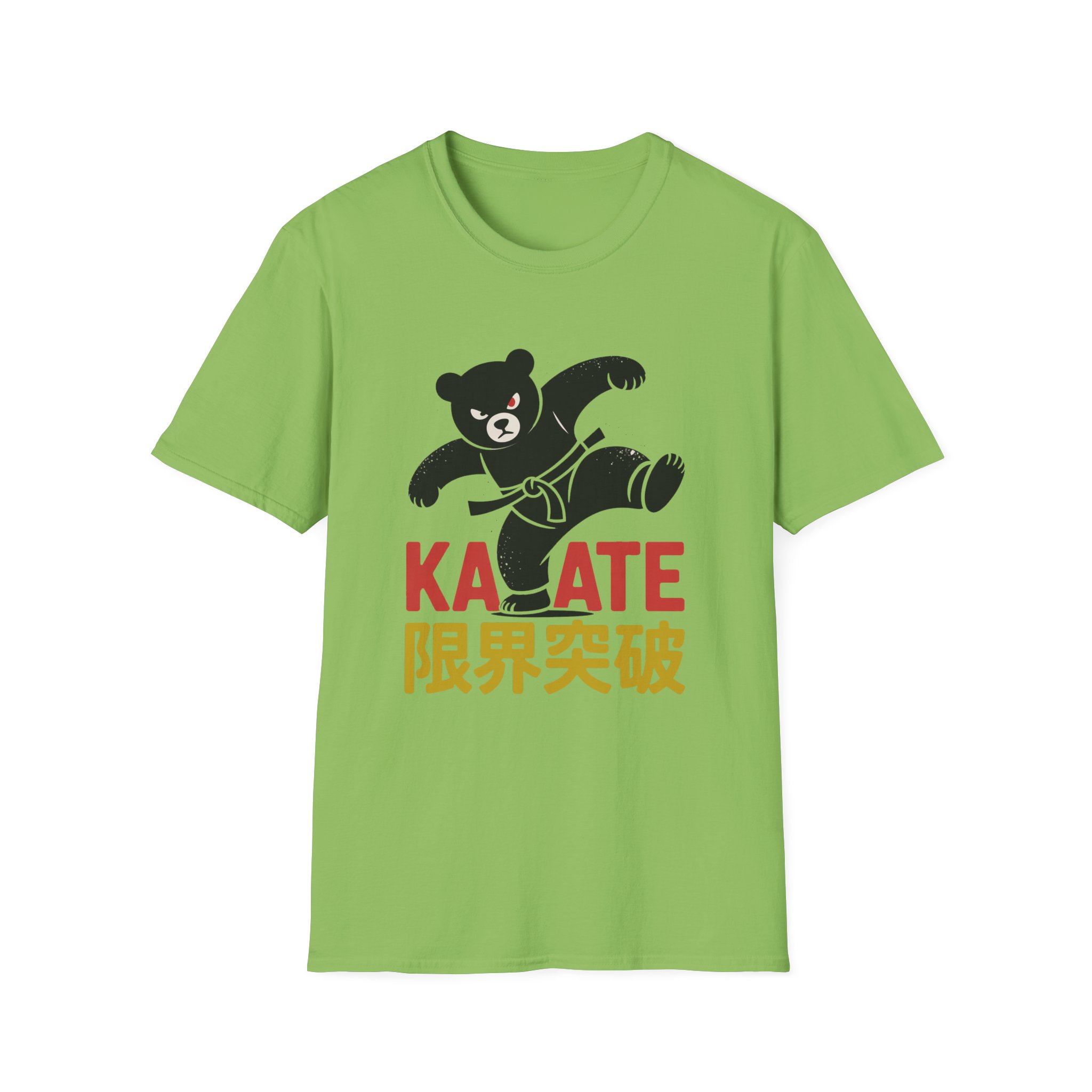 Karate Bear Unisex T-Shirt, Softstyle Tee for Animal Lovers, Birthday Gift, Martial Arts Fan Gear, Casual Wear, Fun Graphic Shirt - Image 22