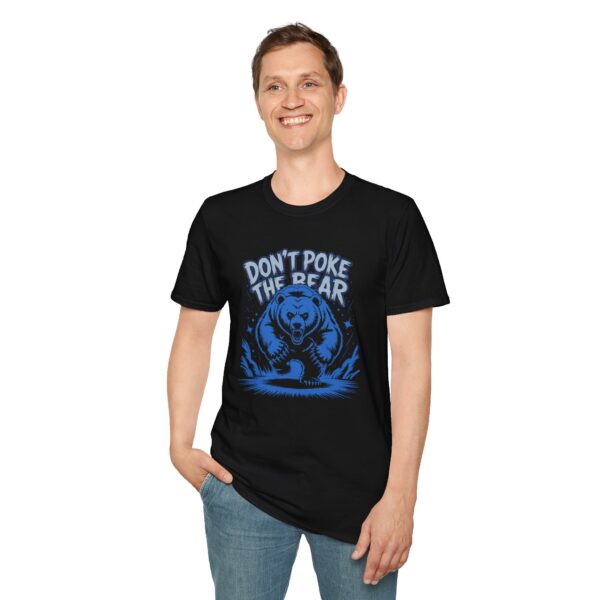 Don't Poke the Bear T-Shirt, Funny Graphic Tee, Gift for Nature Lovers, Cool Animal Shirt, Unisex Softstyle Apparel