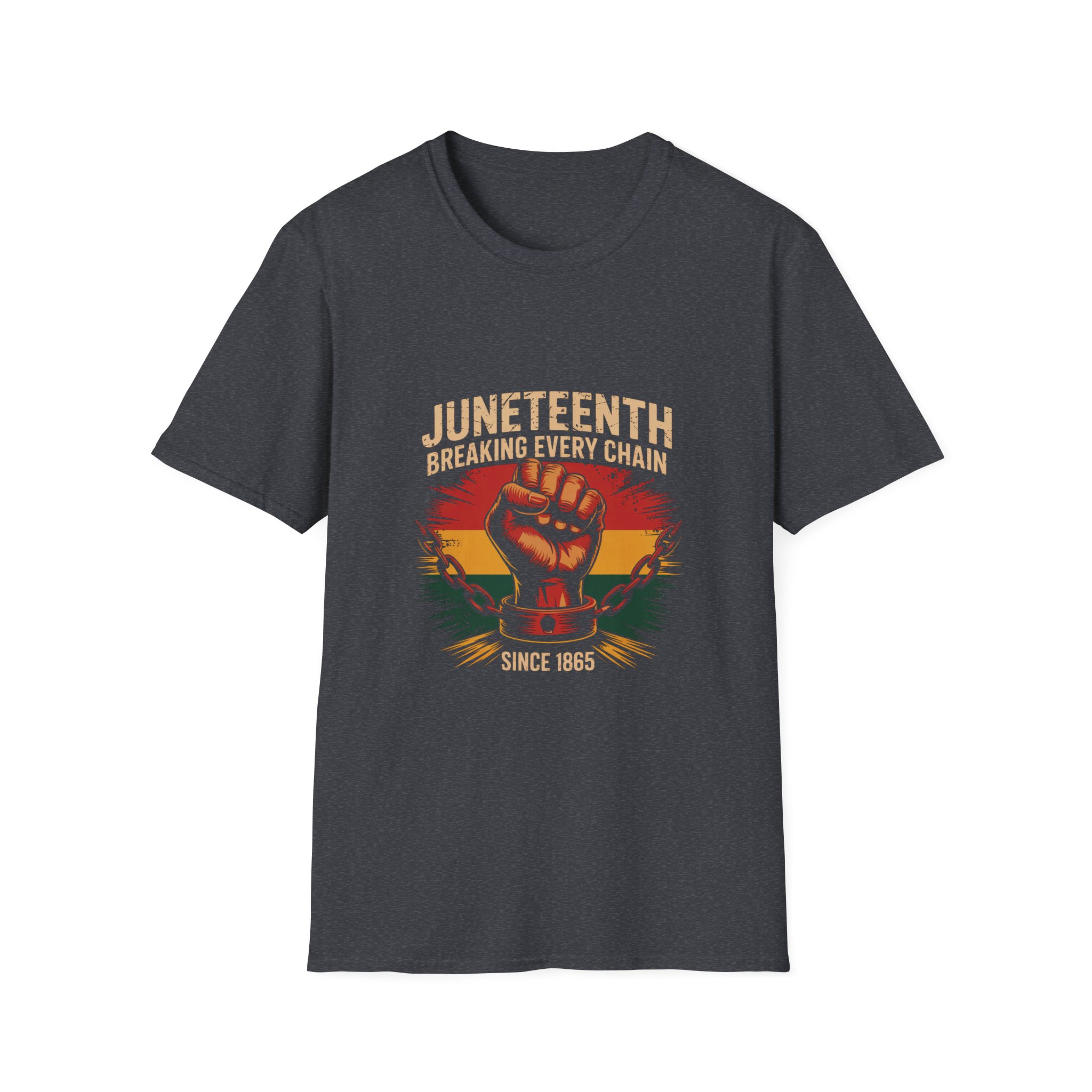 Juneteenth Celebration T-Shirt, Breaking Every Chain Tee, African American History Shirt, Juneteenth Gift, Unisex Softstyle Top - Image 28