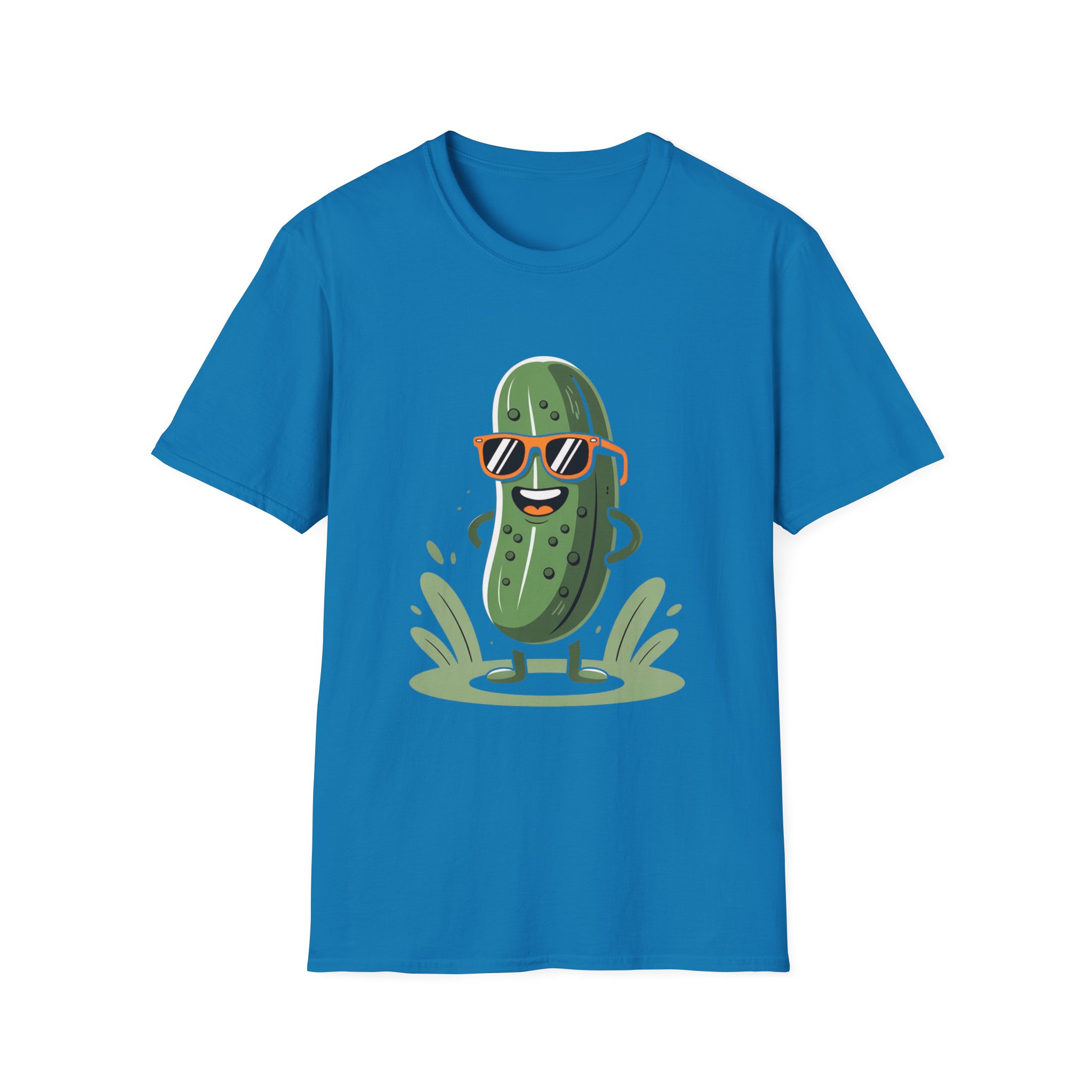 Cool Cucumber Unisex T-Shirt, Funny Tee, Summer Vibes, Gift for Friends, Casual Apparel, Cute Pickle Design - Image 31