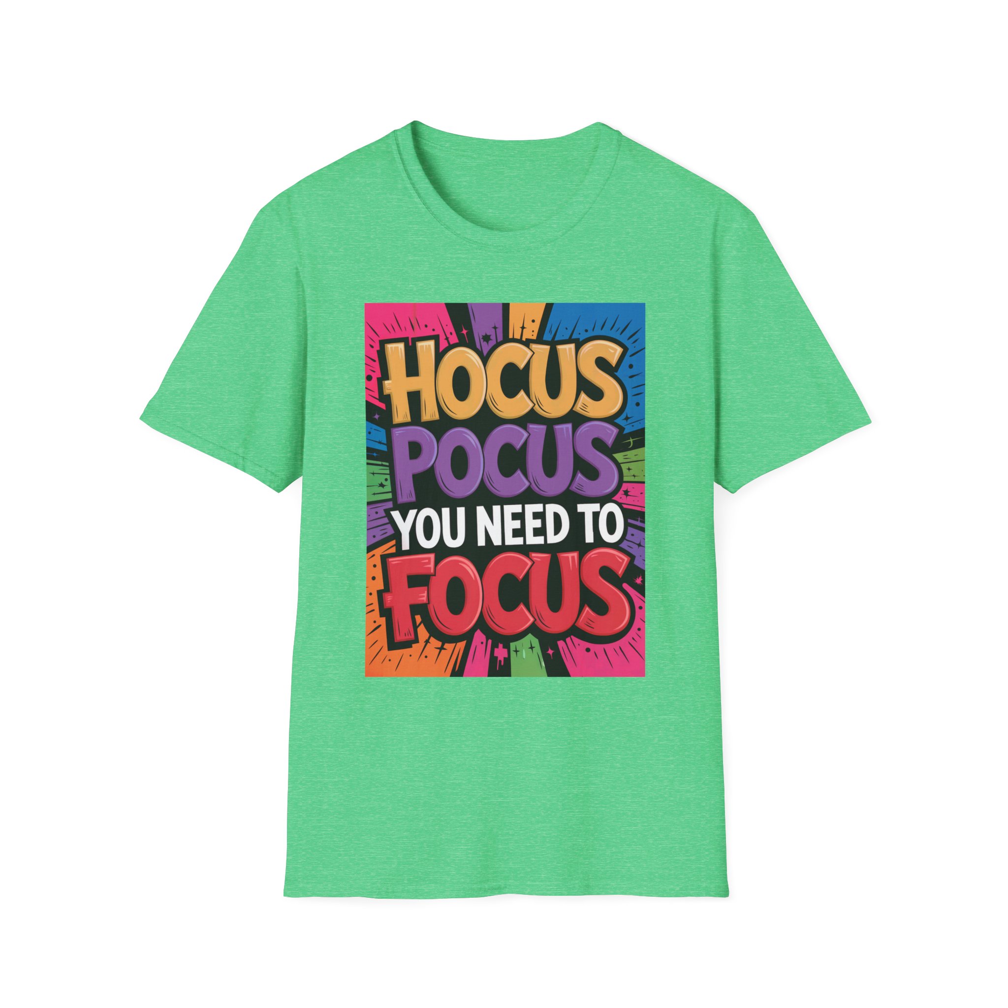 Halloween Themed T-Shirt, Fun Quote Tee, Hocus Pocus Shirt, Casual Wear, Unisex Gift, Spooky Season Apparel