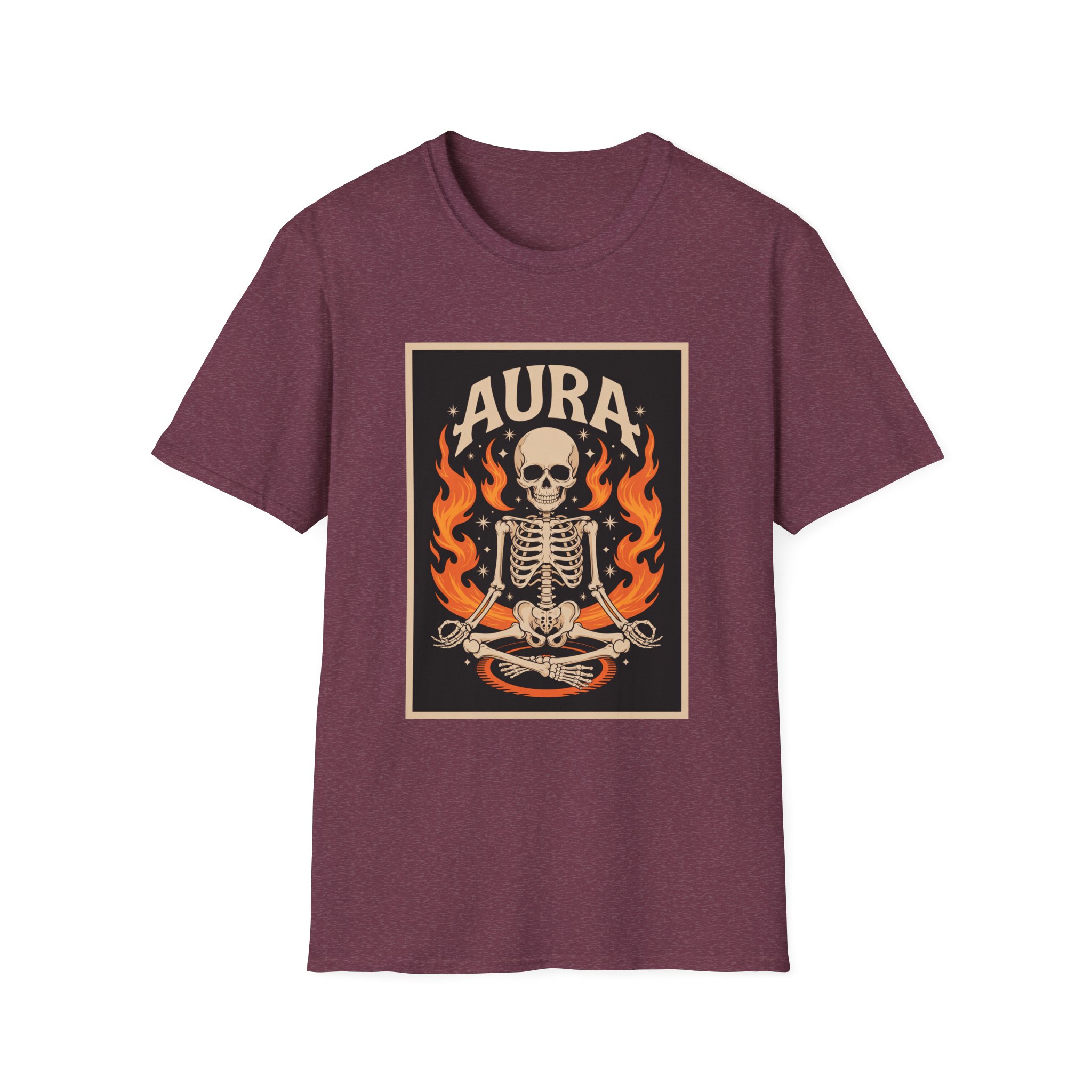 Aura Skeleton T-Shirt | Unisex Softstyle Tee | Gothic Apparel | Halloween Costume | Casual Streetwear | Unique Gift Idea - Image 43