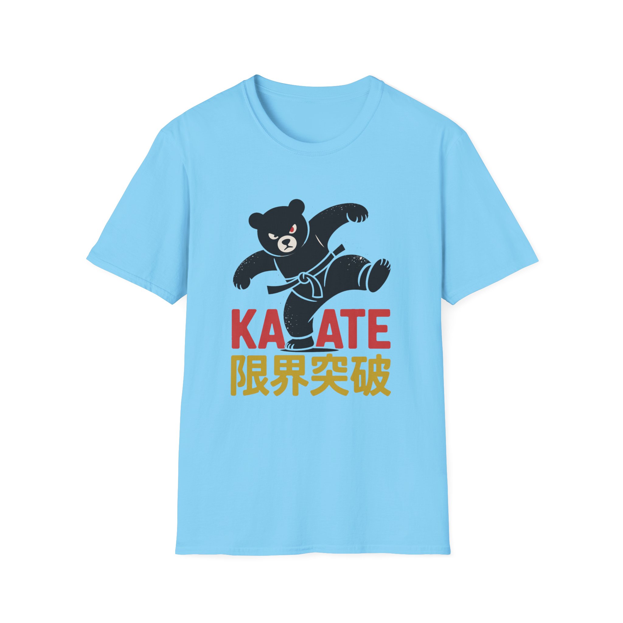 Karate Bear Unisex T-Shirt, Softstyle Tee for Animal Lovers, Birthday Gift, Martial Arts Fan Gear, Casual Wear, Fun Graphic Shirt - Image 31
