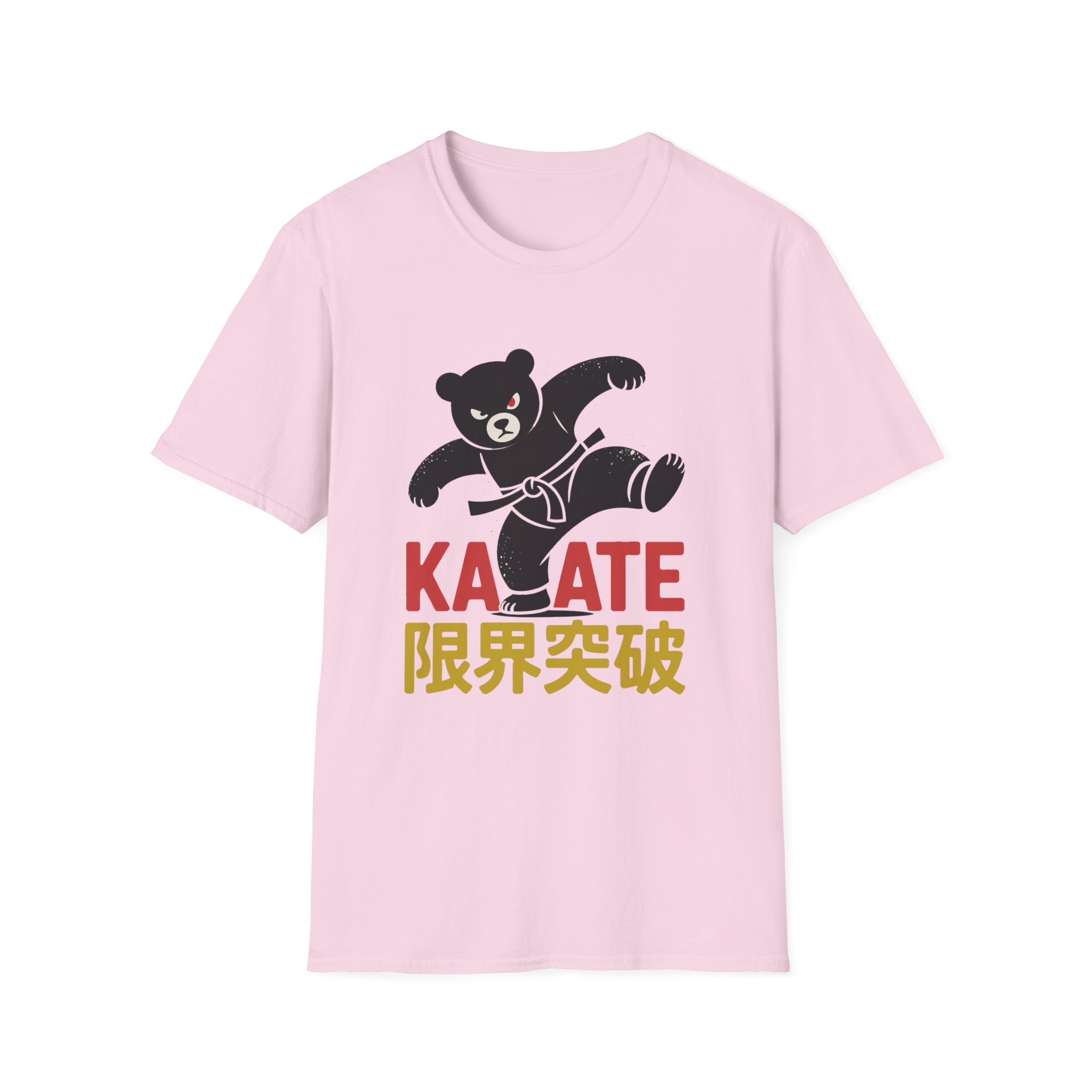 Karate Bear Unisex T-Shirt, Softstyle Tee for Animal Lovers, Birthday Gift, Martial Arts Fan Gear, Casual Wear, Fun Graphic Shirt - Image 43