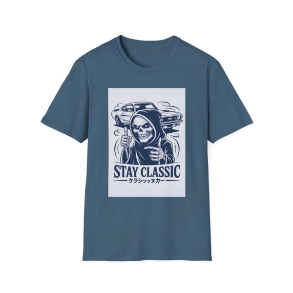 Unisex Classic Car Graphic Tee, Stay Classic T-Shirt, Vintage Car Lover Gift, Cool Streetwear, Perfect for Car Shows