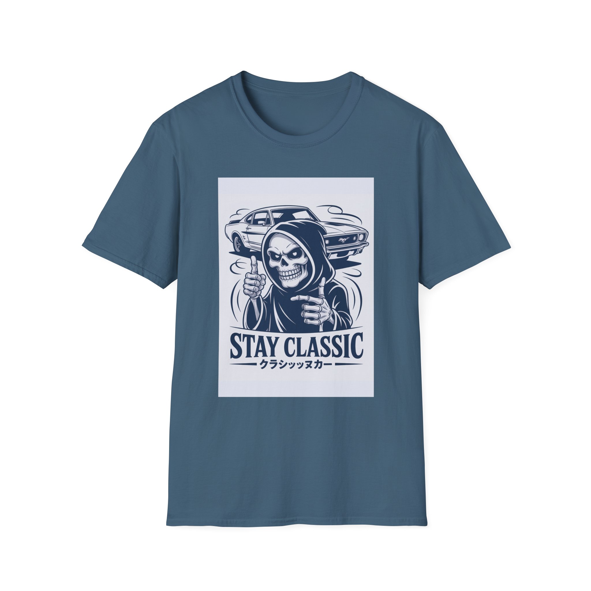 Unisex Classic Car Graphic Tee, Stay Classic T-Shirt, Vintage Car Lover Gift, Cool Streetwear, Perfect for Car Shows