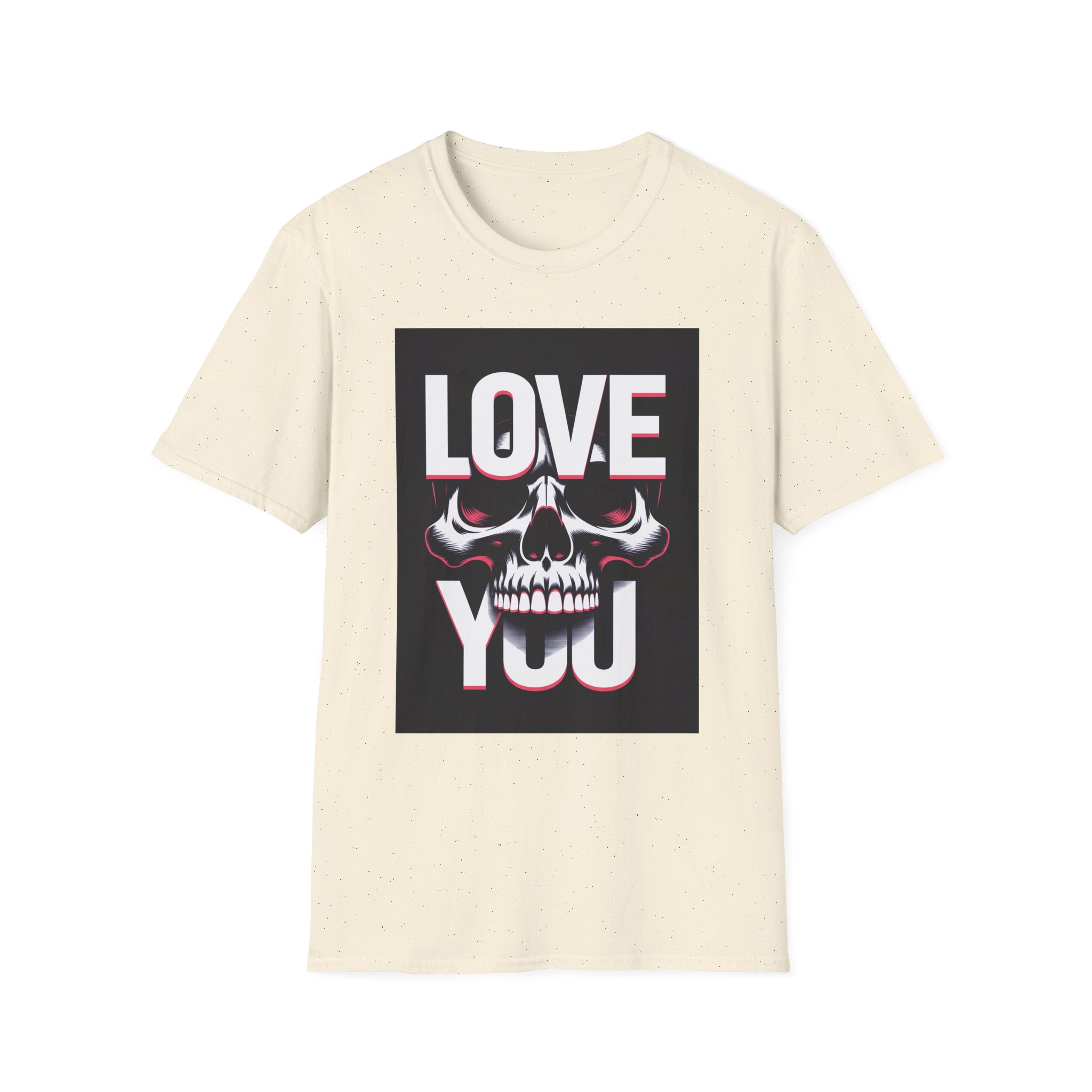 Skull Love Graphic Tee, Unisex Skull T-Shirt, Casual Wear, Gothic Fashion, Unique Gift for Him/Her - Image 21