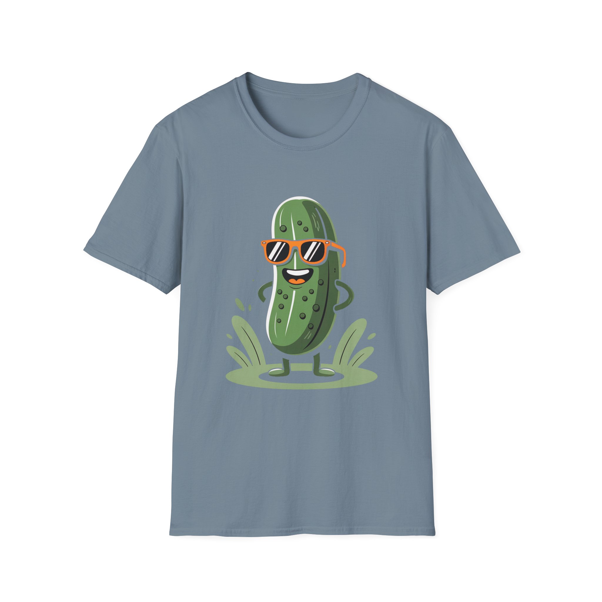 Cool Cucumber Unisex T-Shirt, Funny Tee, Summer Vibes, Gift for Friends, Casual Apparel, Cute Pickle Design - Image 28